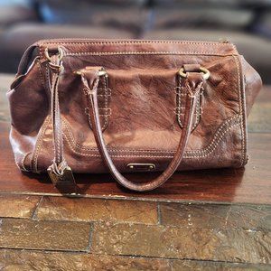 Frye Large Leather Satchel
